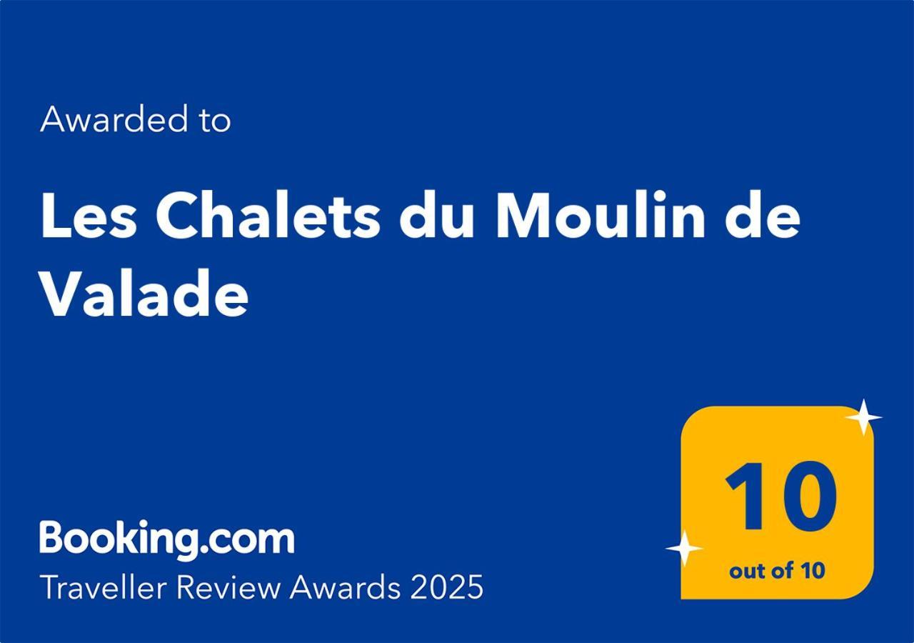 Les Chalets Du Moulin De Valade Condat-sur-Trincou Exterior foto